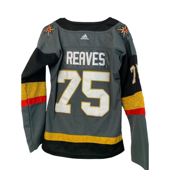 Adidas Vegas Golden Knights Reaves 75 NHL Climalite Jersey Womens Small EUC 7355 - Picture 2 of 8